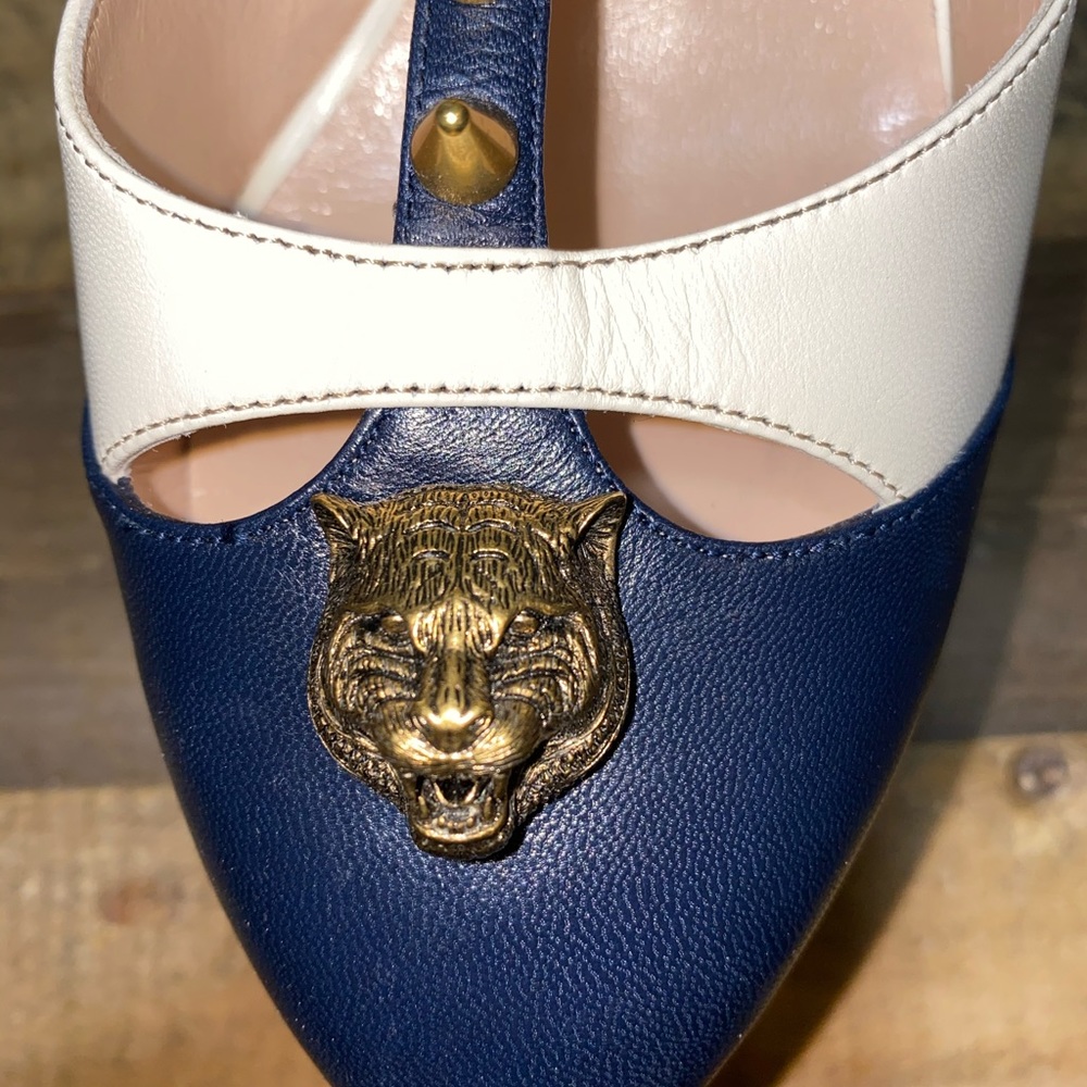 Gucci Angel Platform Spiked Sandals - Picture 5 of 8